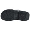 Puff Sandals "White Black"