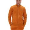 Pumpkin Spice Nero Velour Track Top