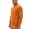 Pumpkin Spice Nero Velour Track Top