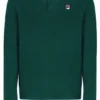 Rain Forest Monte Tipped Collar Long Sleeve Polo