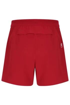 Red Men’s 5″ Tennis Shorts with Inner