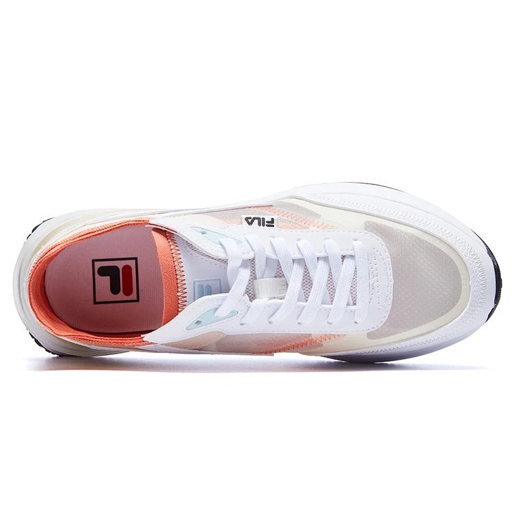 RENNO Classics Sneakers "White Orange"