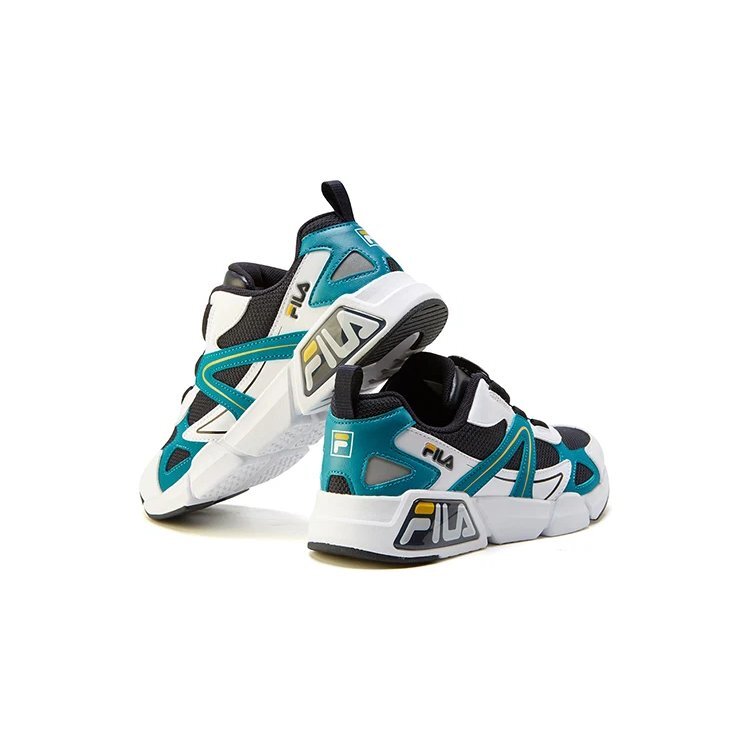 Retro Sport Shoes "Black White Blue"