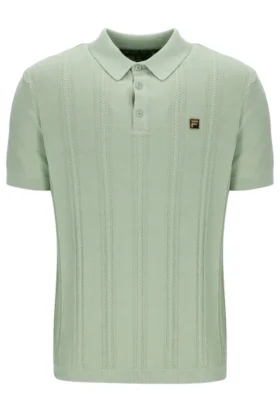 Sea Foam Barns Knitted Polo