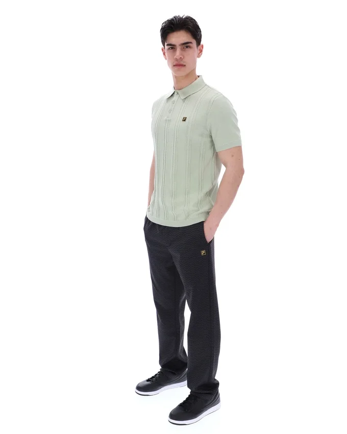 Sea Foam Barns Knitted Polo