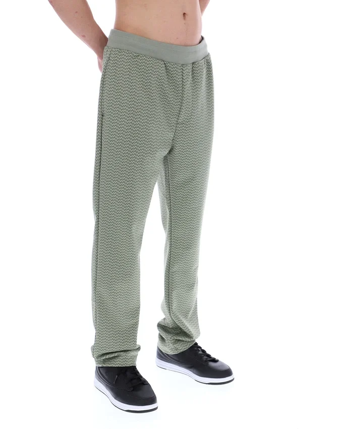 Sea Foam Edward Herringbone Pant