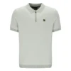 Sea Foam Marty Zip Polo