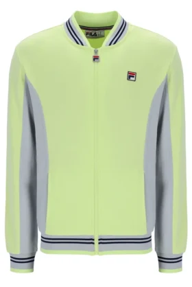 Shadow Lime Settanta Baseball Track Top