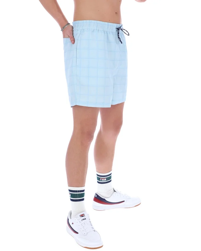 Skyway Mariano Tonal Check Swim Shorts