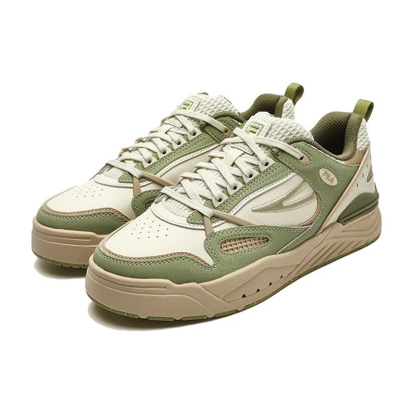 SLAM 22 Skate Shoes "White Green Brown"