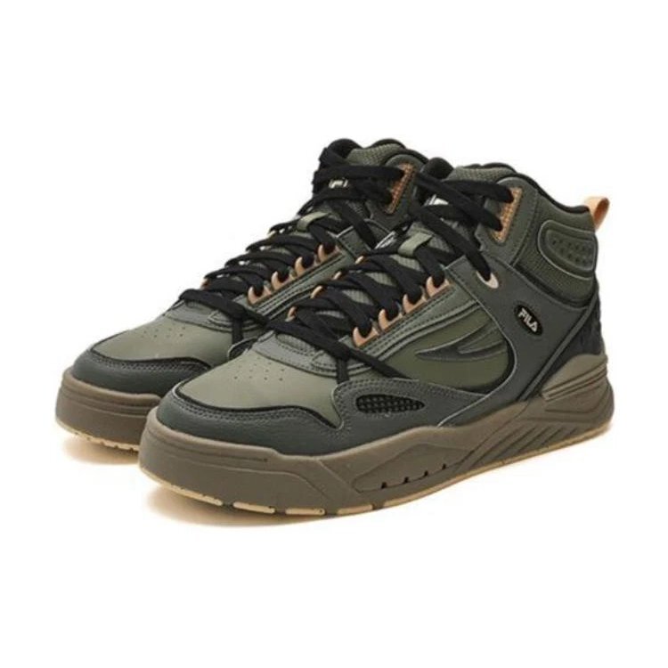 Slam Mid Skate Shoes "Green Black"