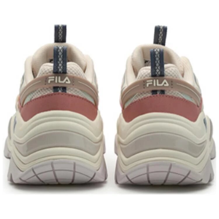 Sofia 1S Fishbone Modern Low-Top Shoes "White Pink Blue"