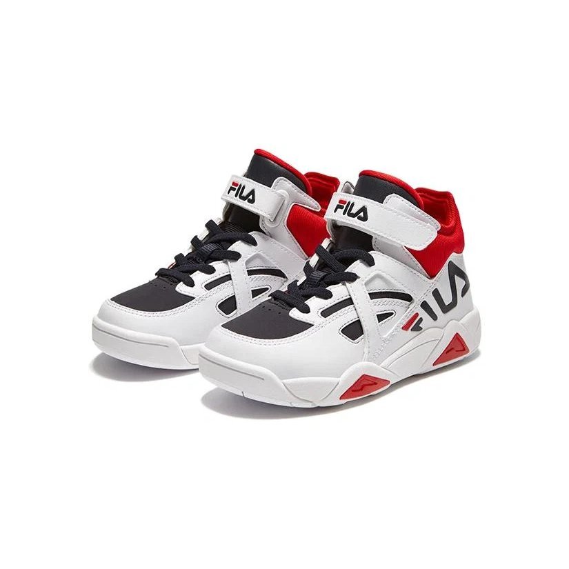 Sport Basketball Shoes "White Red"