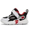 Sport Sneakers "Silver Black Red"