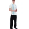 Sterling Blue Buddy Bowling Style Knitted Polo