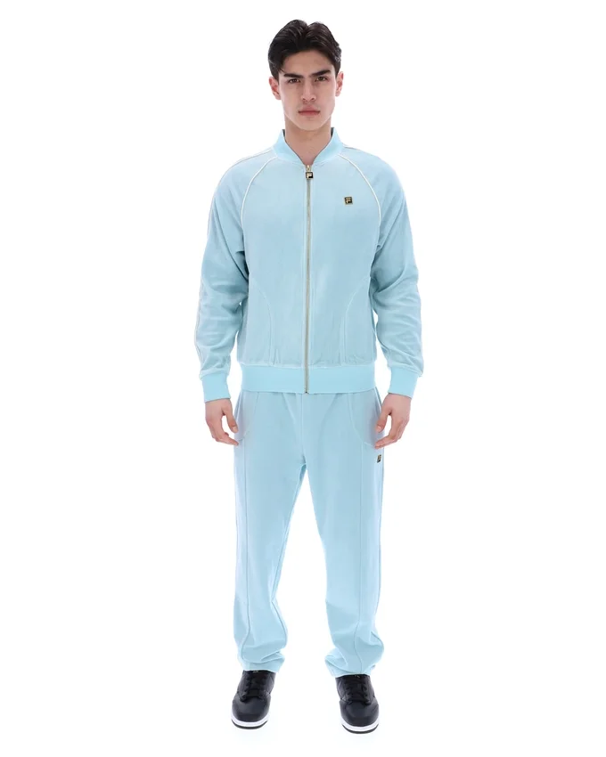 Sterling Blue Fella Velour Jacket