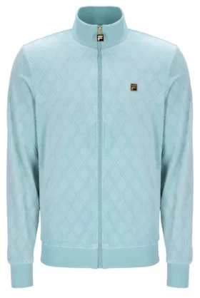 Sterling Blue Hanay Embossed Diamond Jacket