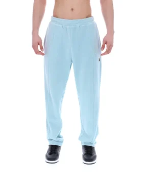 Sterling Blue Lorrie Velour Track Pant