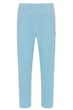 Sterling Blue Lorrie Velour Track Pant