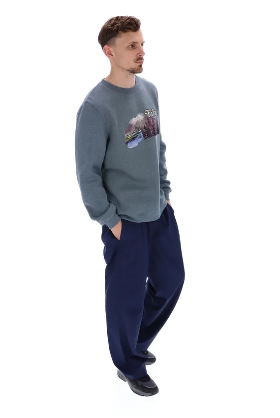 Stormy Weather Len Graphic Crew Sweatshirt