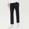 Straight Casual Pants Stay Warm Sports Knit Long Pants Blue