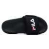 Stylish Cozy Flat Heel Sports Slippers Black
