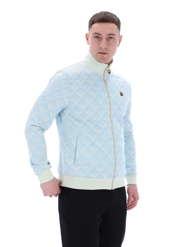 Summer Song Hank Jacquard Geo Track Top