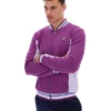 Sunset Purple Settanta Baseball Track Top