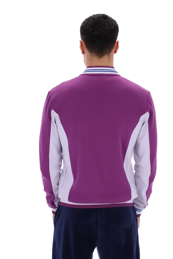 Sunset Purple Settanta Baseball Track Top