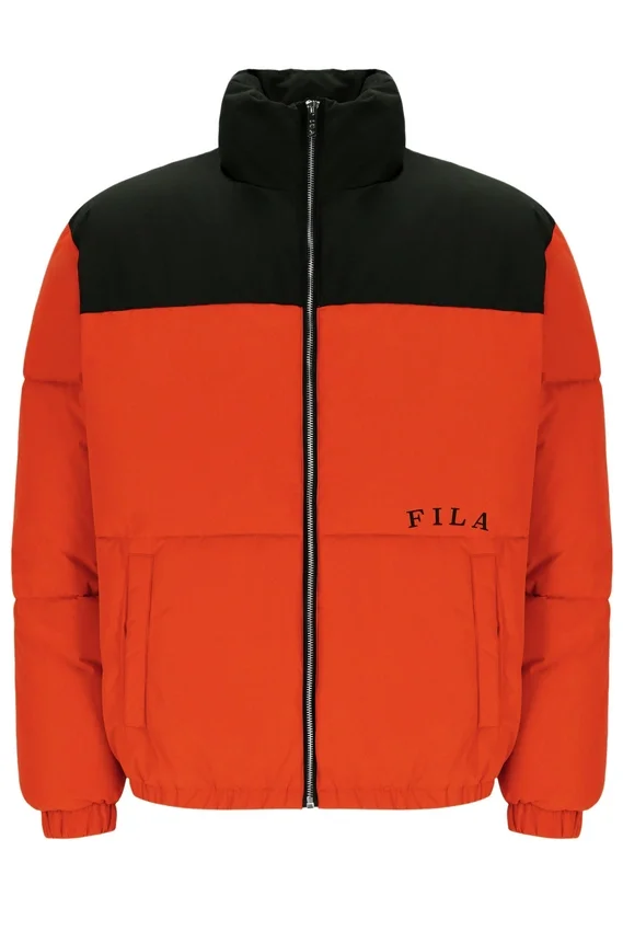 Tangerine Tango Evan Unisex Panelled Puffer Jacket