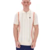 Tapioca Giorgio Crochet Patchwork Knitted Polo