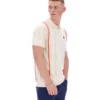 Tapioca Giorgio Crochet Patchwork Knitted Polo