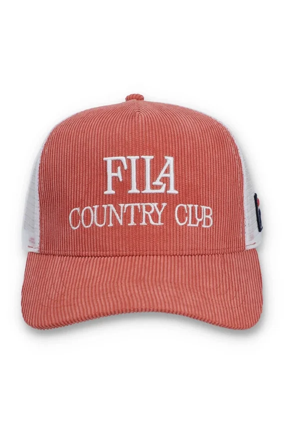 Tiger Lily Cody Corduroy Mesh-Back Cap with Embroidered Graphic