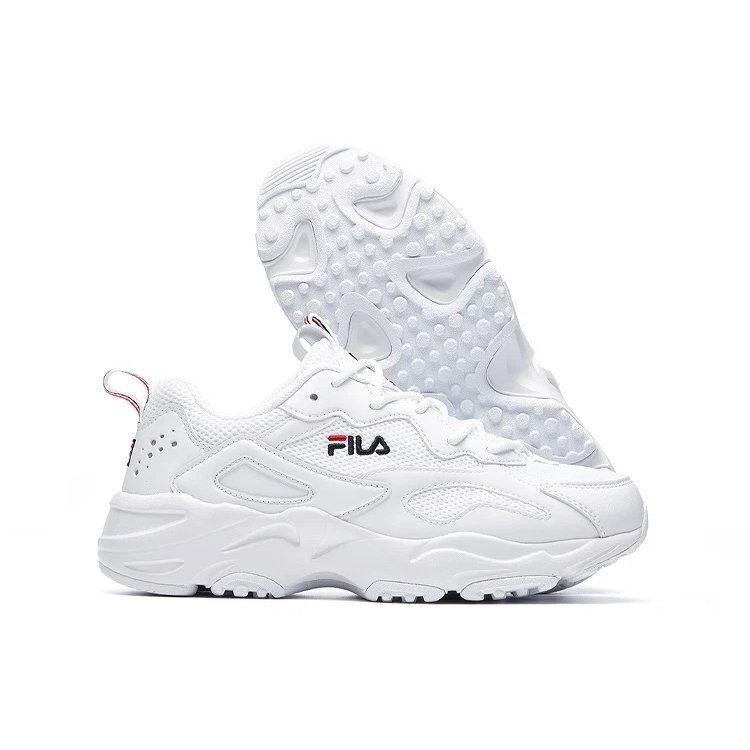 Tracer Series Wear-resistant Low Tops Casual Shoe White