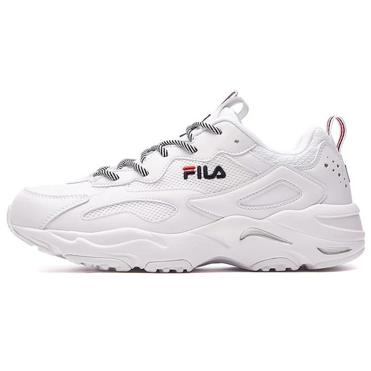 Tracer Series Wear-resistant Low Tops Casual Shoe White