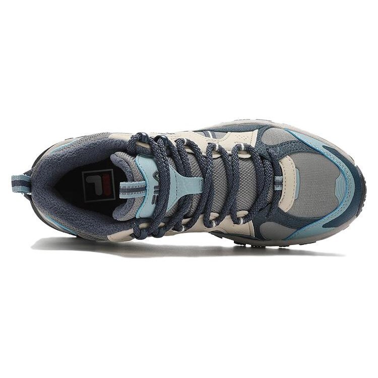 Trek 1S High-Top Sneakers "Grey Blue"
