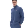 Vintage Indigo Ramy F-Box 1/4 Zip Up Jumper