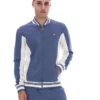 Vintage Indigo Settanta Baseball Track Top