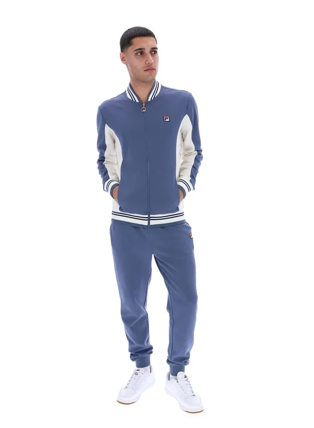 Vintage Indigo Settanta Baseball Track Top