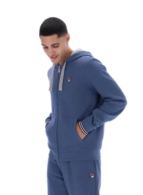 Vintage Indigo Tenconi Zip Up Hoodie