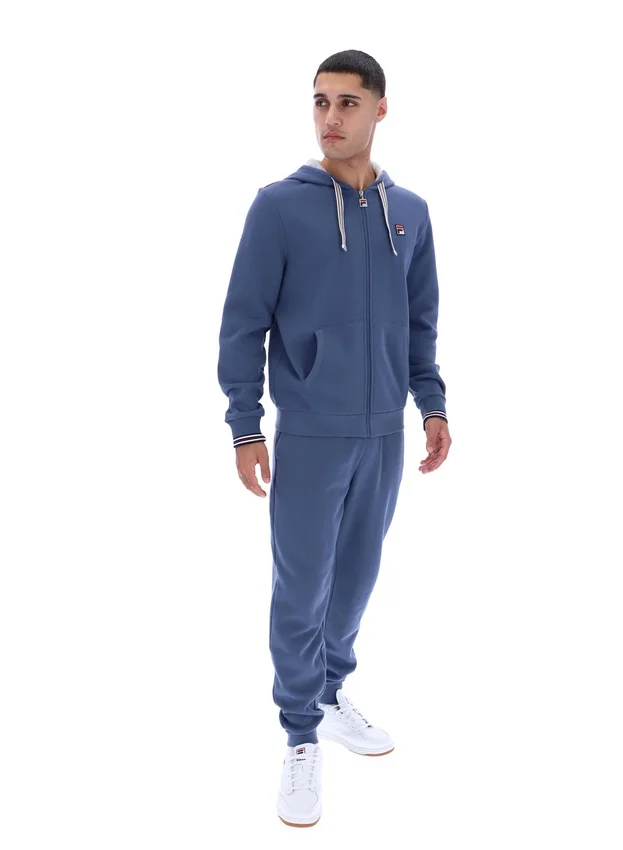 Vintage Indigo Tenconi Zip Up Hoodie