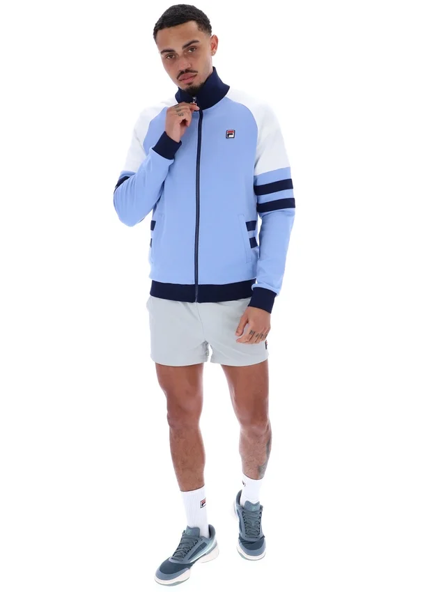 Vista Blue Founder Cut And Sew Track Top