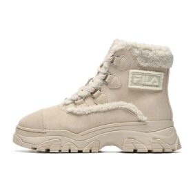 Warm Snow Boots “Pink White”