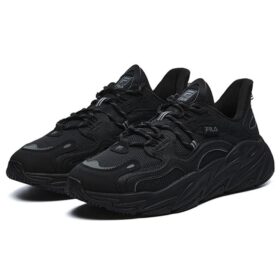 Wave Low-Top Shoes “Black”