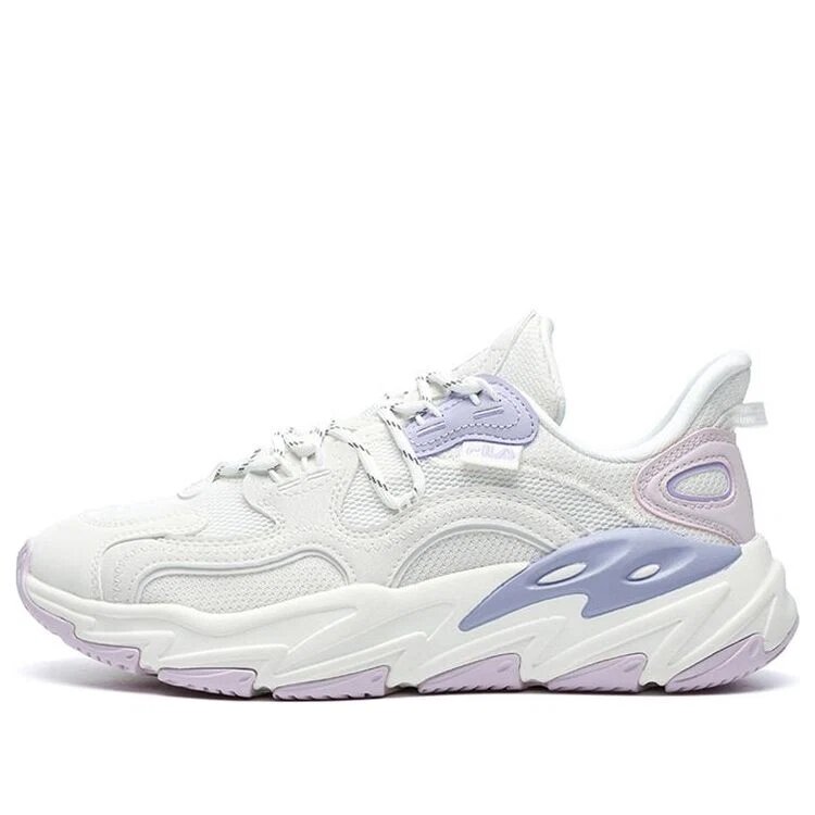 Wave Low-Top Shoes "White Purple"