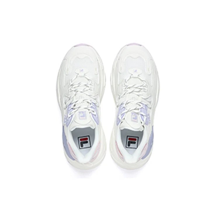 Wave Low-Top Shoes "White Purple"