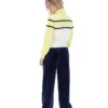 Wax Yellow Giovana Cropped Zip-Up Top