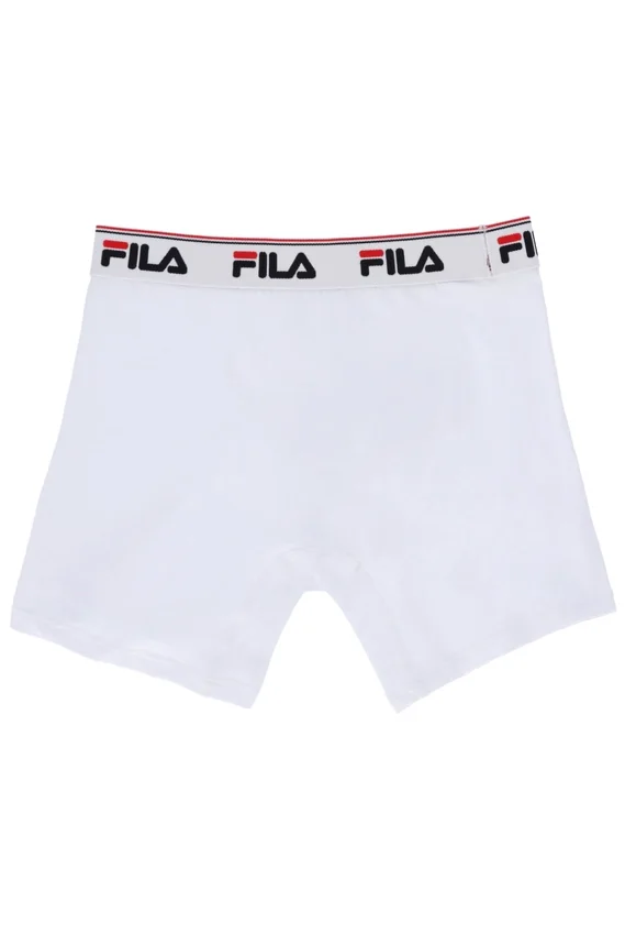 White 2 Pack Mens Mid Rise Boxers