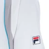 White Backspin Tennis Short Sleeve Polo