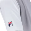 White Backspin Tennis Short Sleeve Top